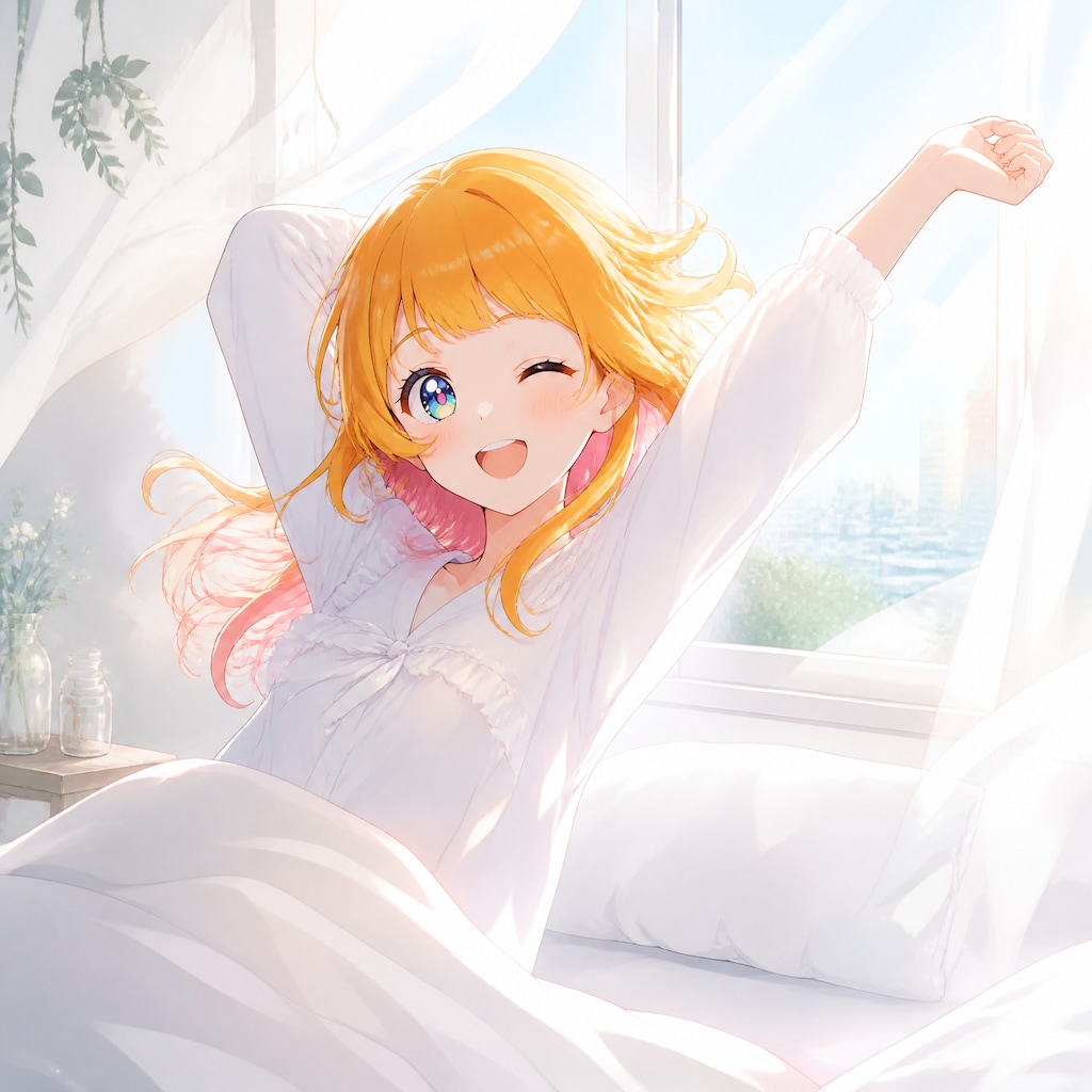 おはよう（１６）3時のアイドル　GPTimages2.0