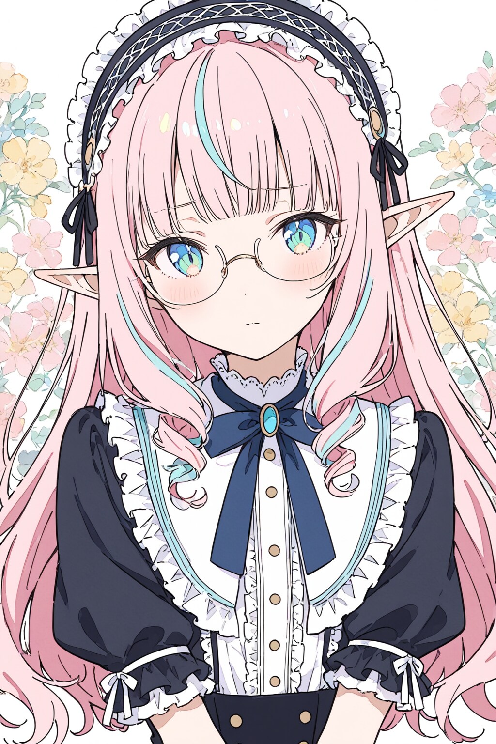 エルフメイド | の人気AIイラスト・グラビア