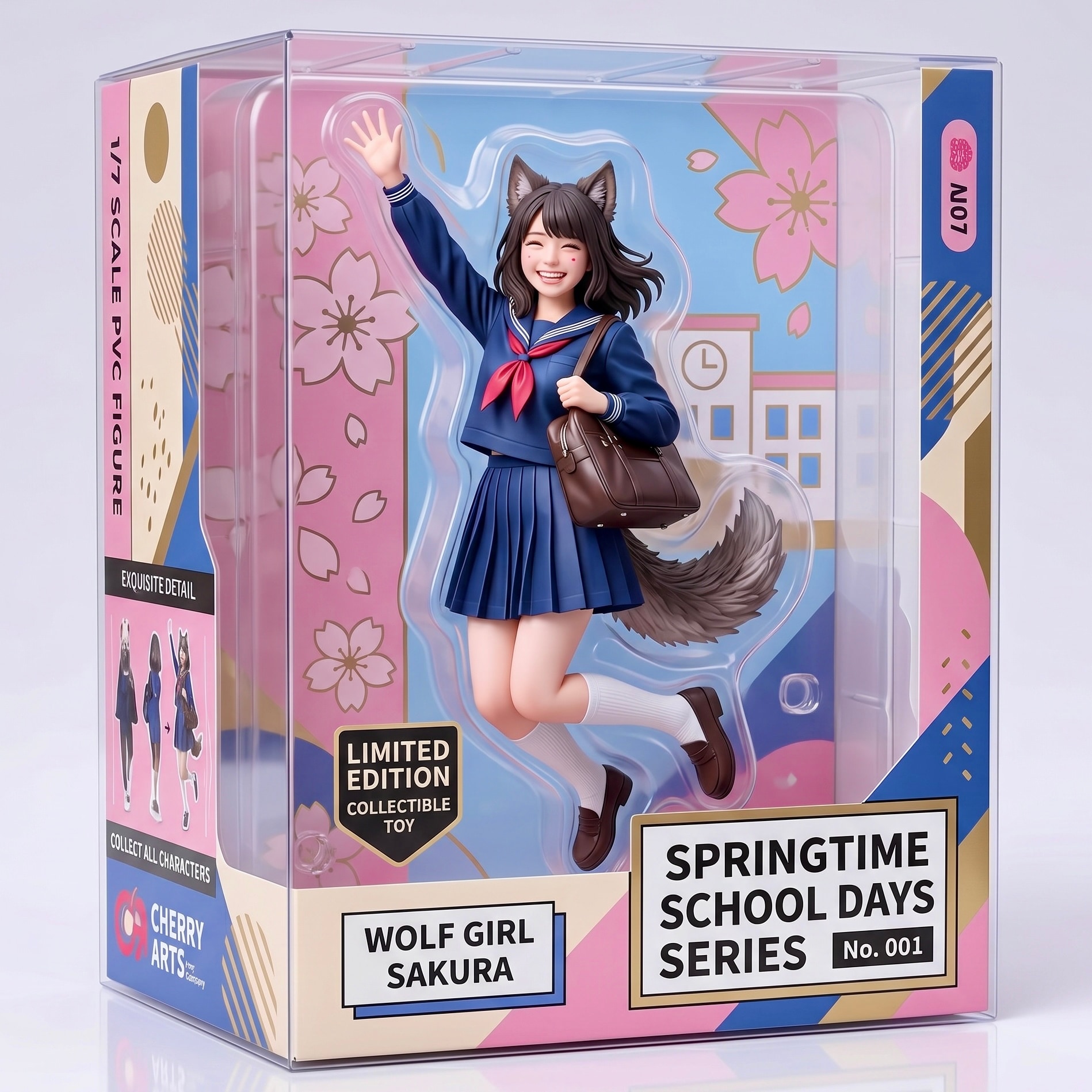 3Dフィギュア『人狼少女SAKURA』
