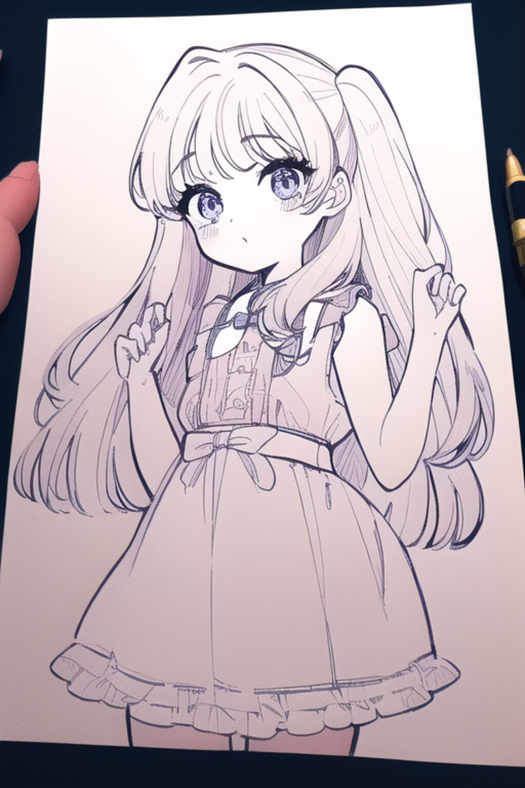 描いた (描いてない)