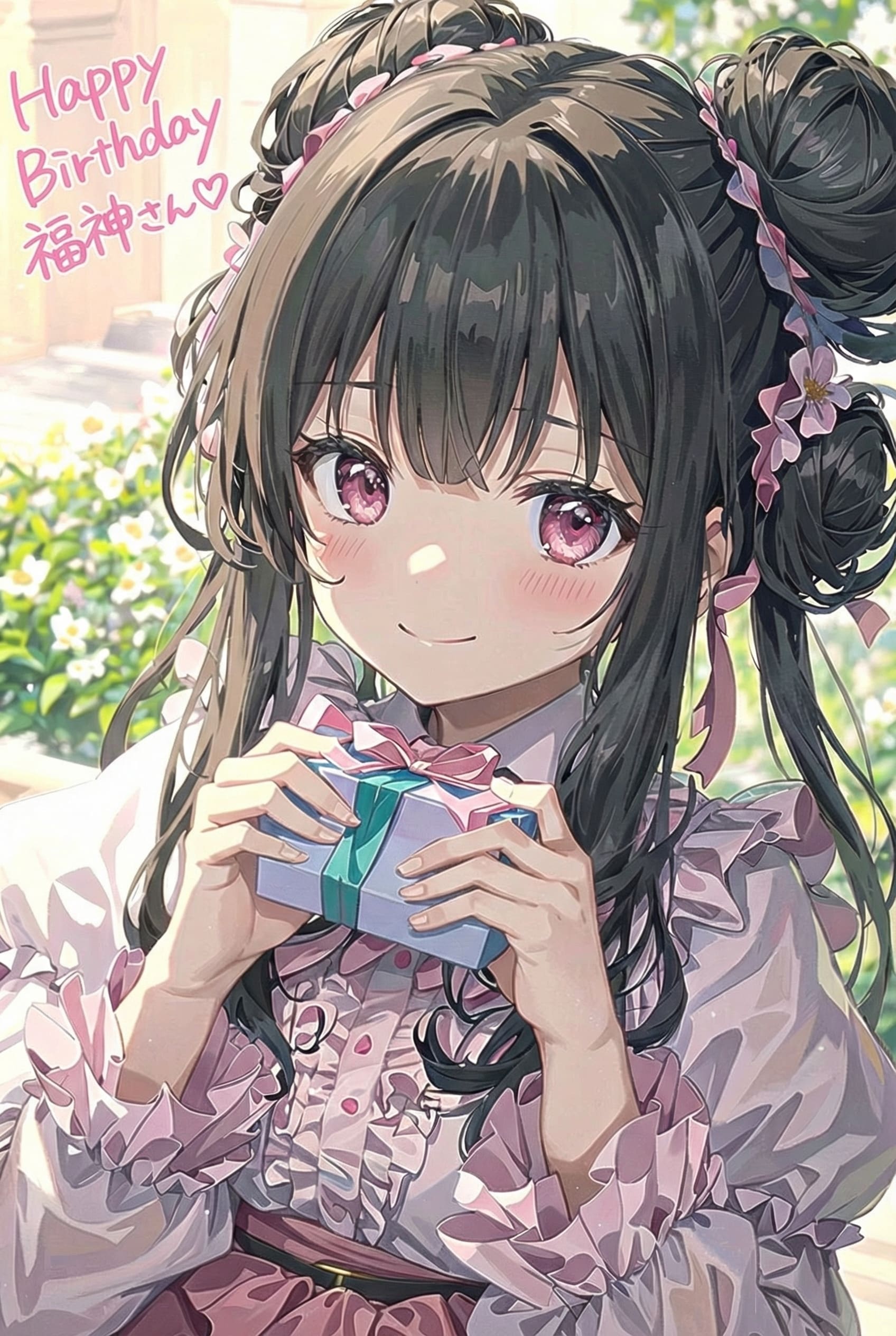 福神さん、お誕生日おめでとうございますなのです | の人気AIイラスト・グラビア