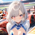 レースクイーンのお姉さん 2枚目
