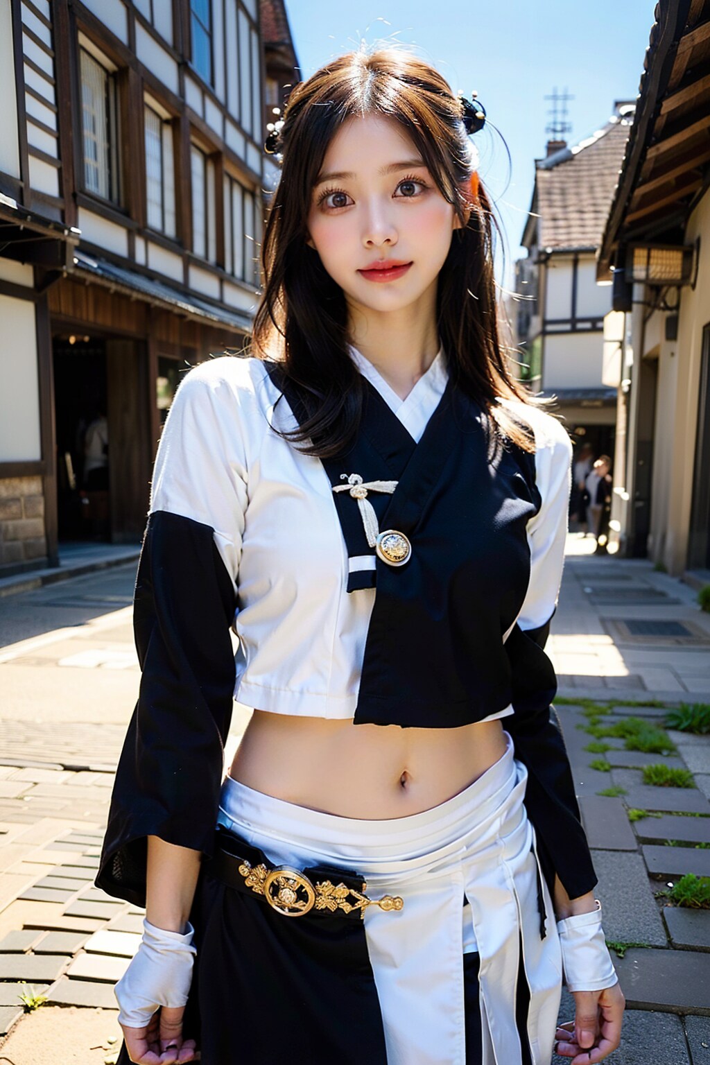 振袖侍のAI美女です