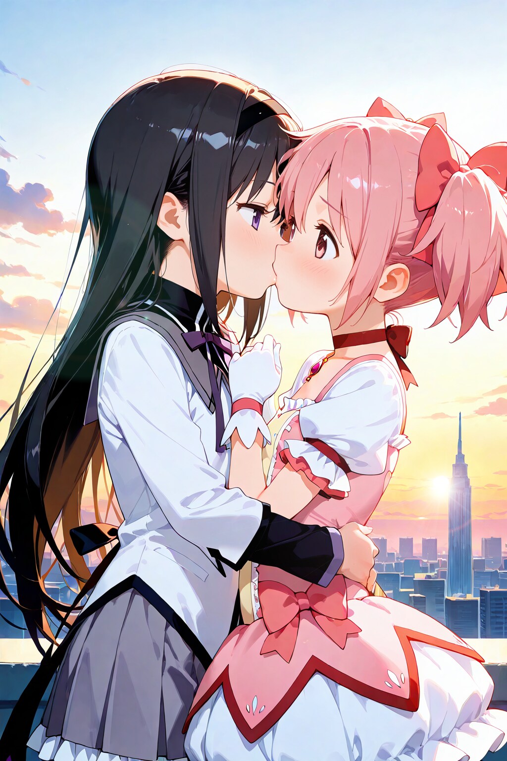 魔法少女まどか☆マギカ　【ほむまど】　劇場版記念！　ゆりゆり♡