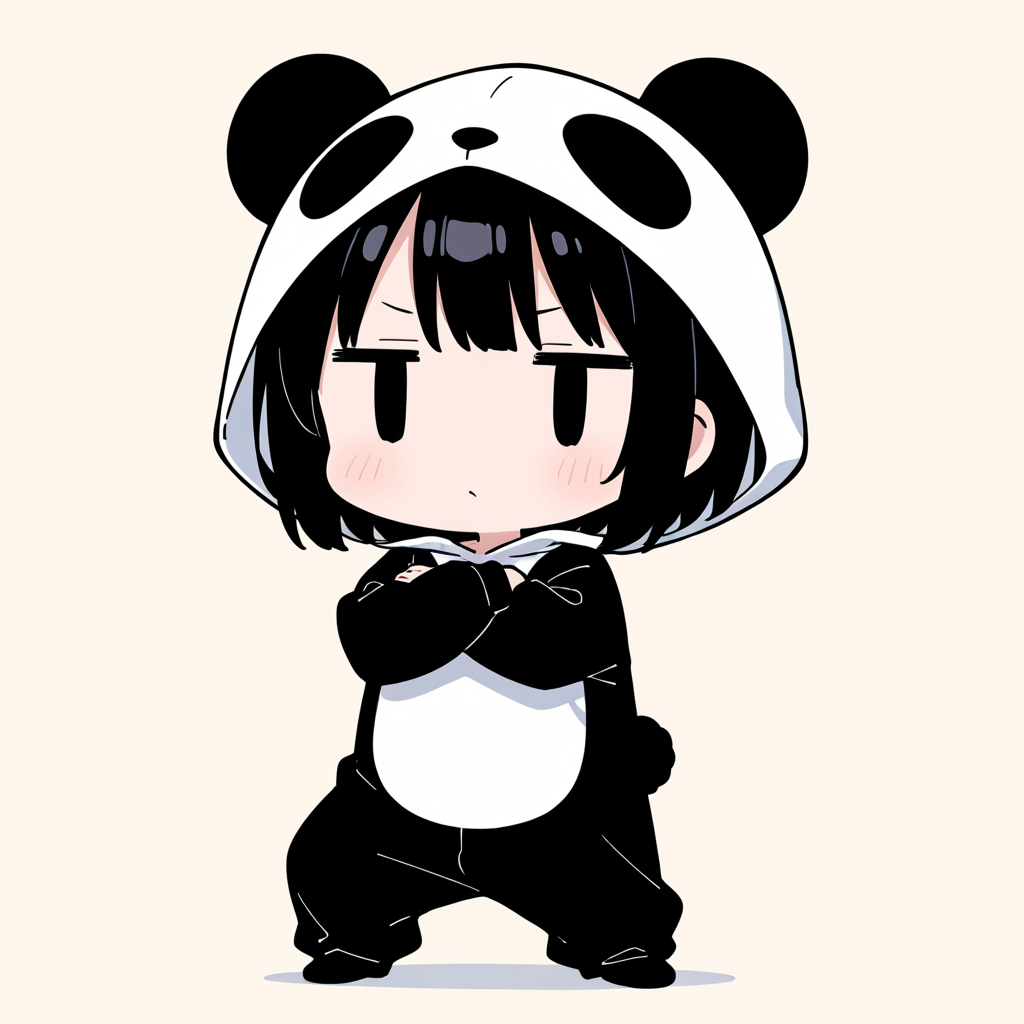 着ぐるみ着せ替え（ジャイアントパンダ）