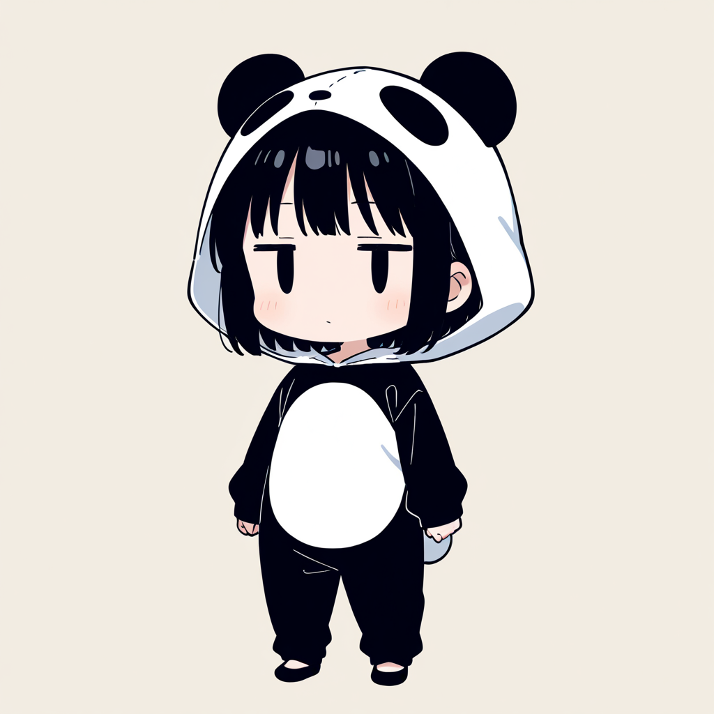 着ぐるみ着せ替え（ジャイアントパンダ）