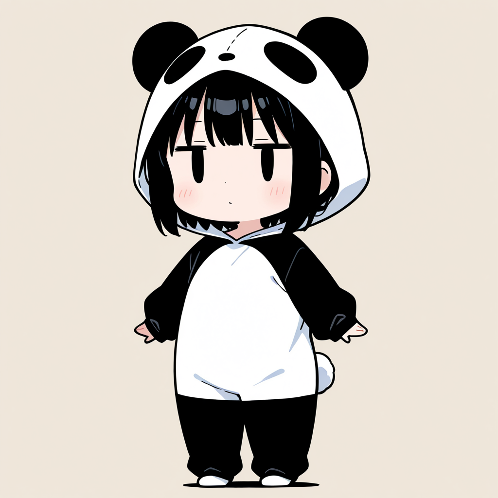 着ぐるみ着せ替え（ジャイアントパンダ）