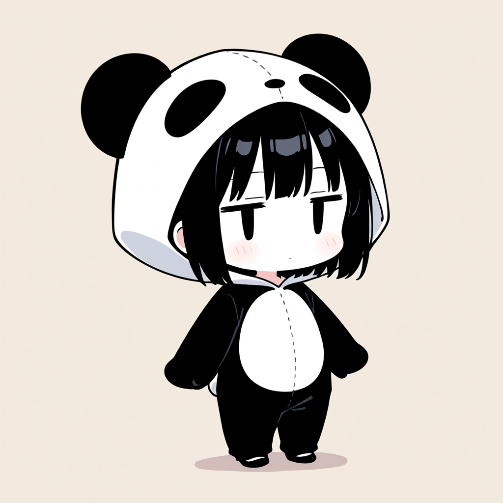 着ぐるみ着せ替え（ジャイアントパンダ）