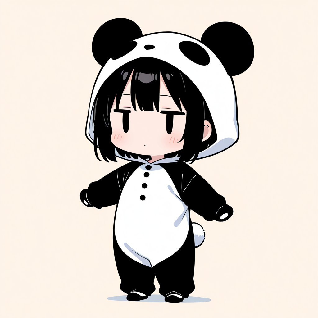 着ぐるみ着せ替え（ジャイアントパンダ）