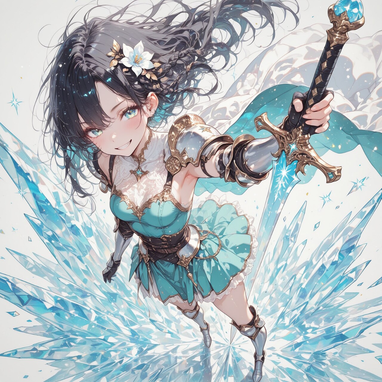 氷華の乙女 | の人気AIイラスト・グラビア