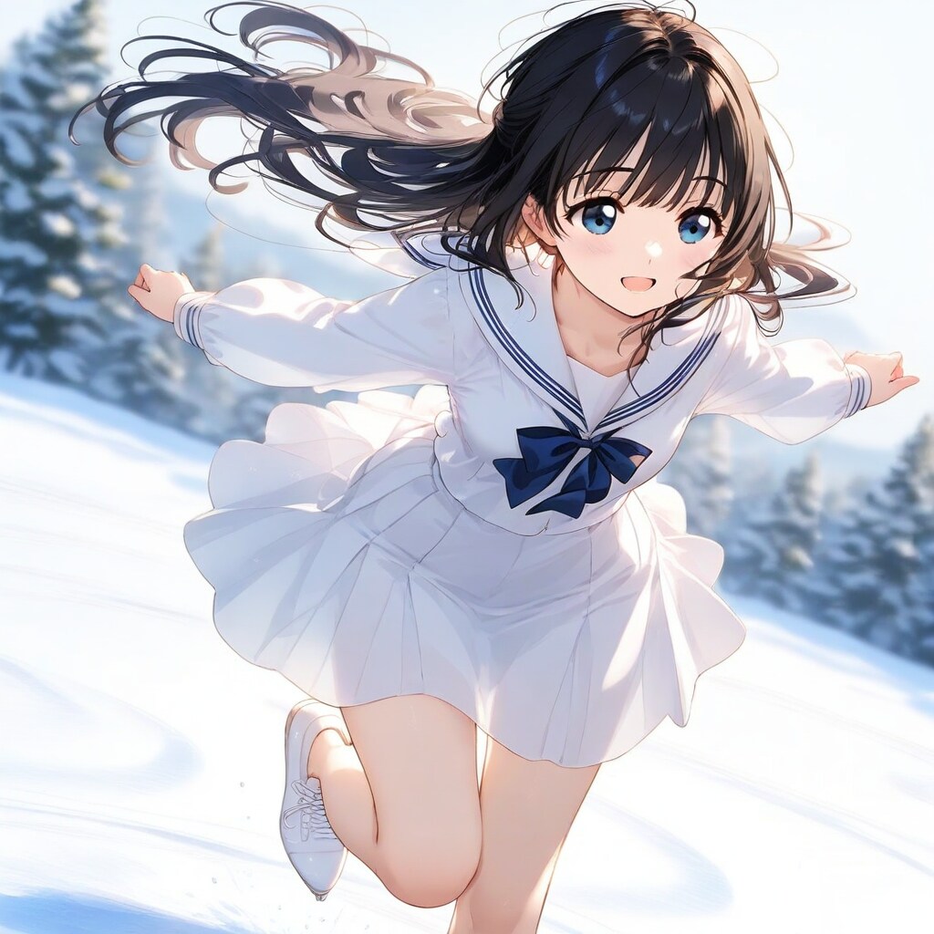 氷上の天使 | の人気AIイラスト・グラビア