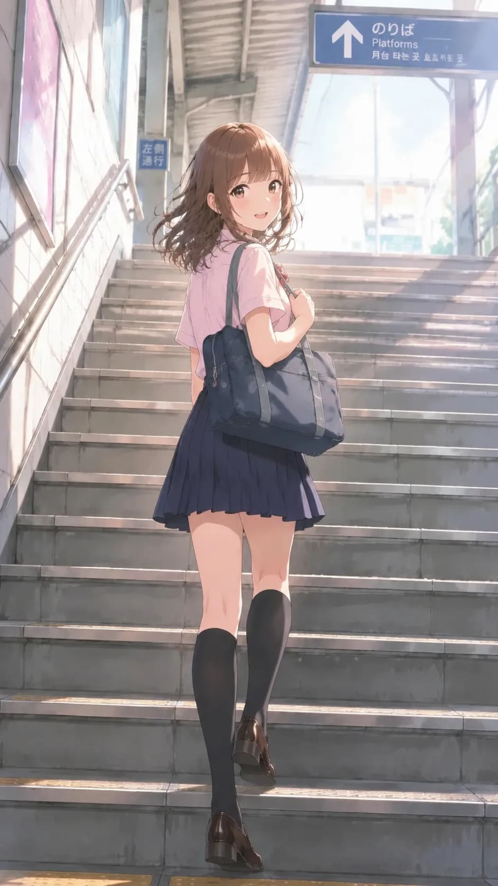 『駅で見た女の子』