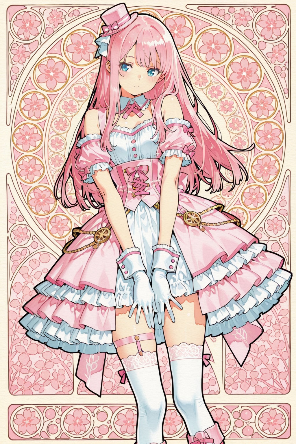 ロリータ少女 | の人気AIイラスト・グラビア