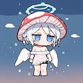 きのこをかぶった天使ちゃん 4枚目