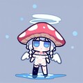 きのこをかぶった天使ちゃん 6枚目