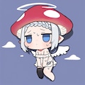 きのこをかぶった天使ちゃん 5枚目