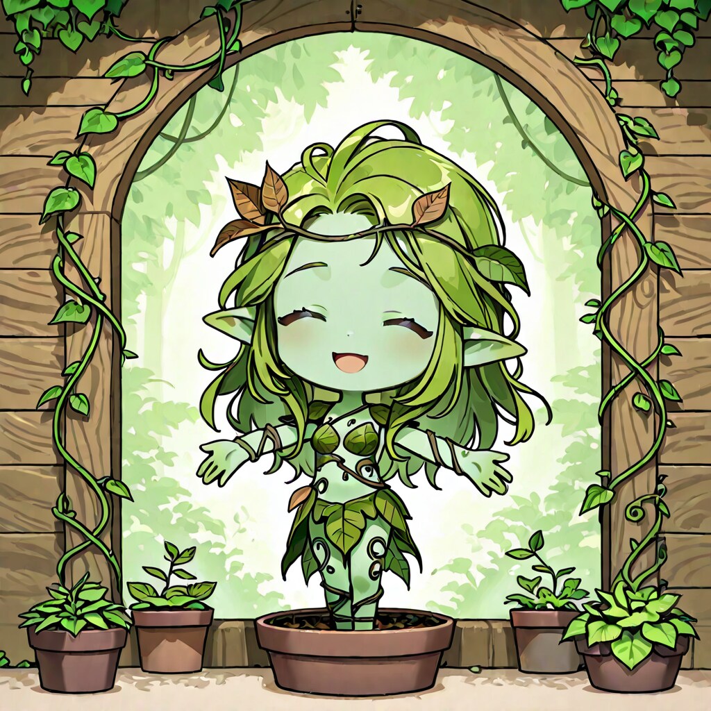 BONSAIでDRYADちゃん
