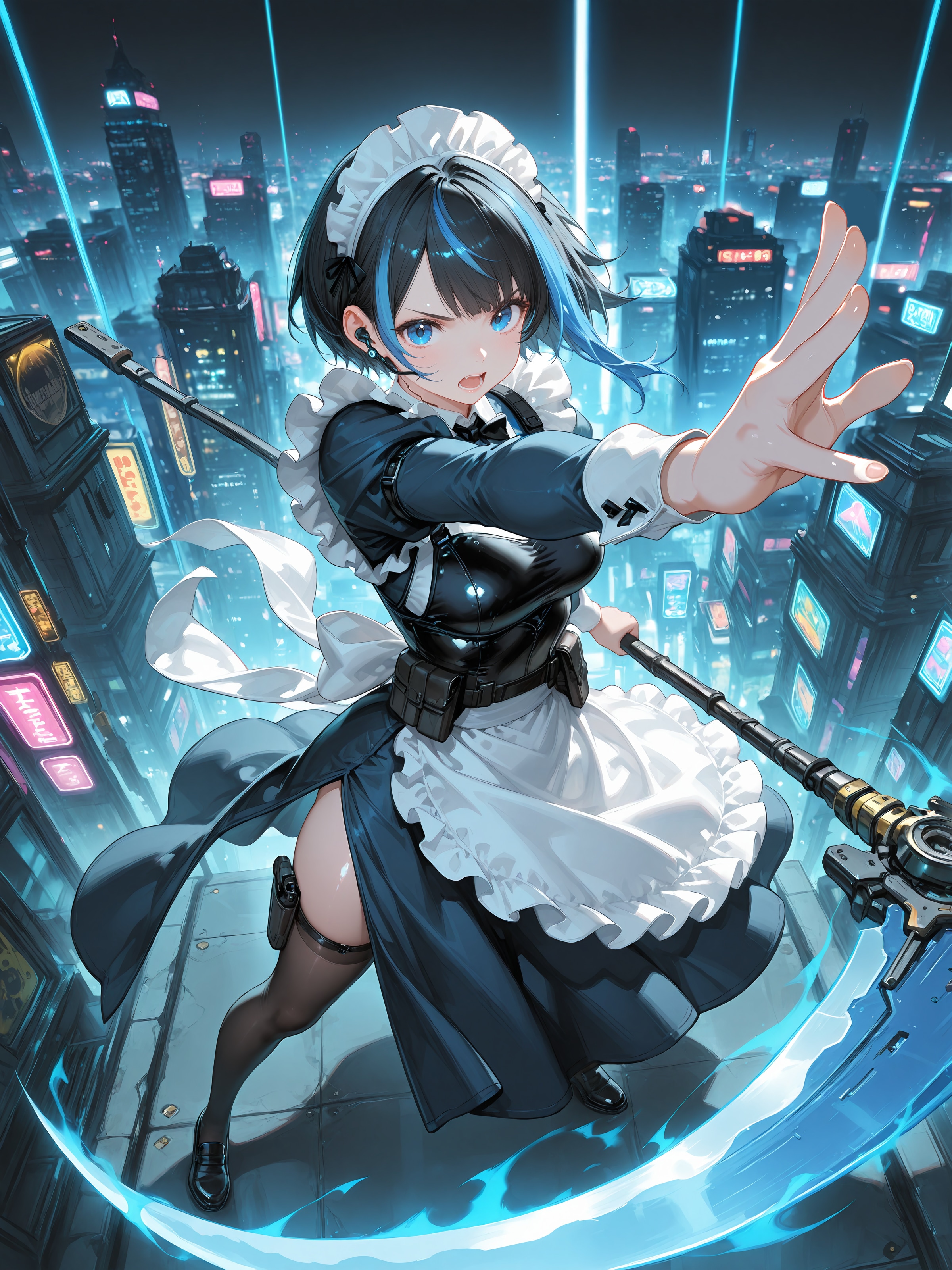 Tactical Maid Wizard | の人気AIイラスト・グラビア