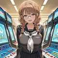 女体化眼鏡三つ編み好きのあるごす 5枚目