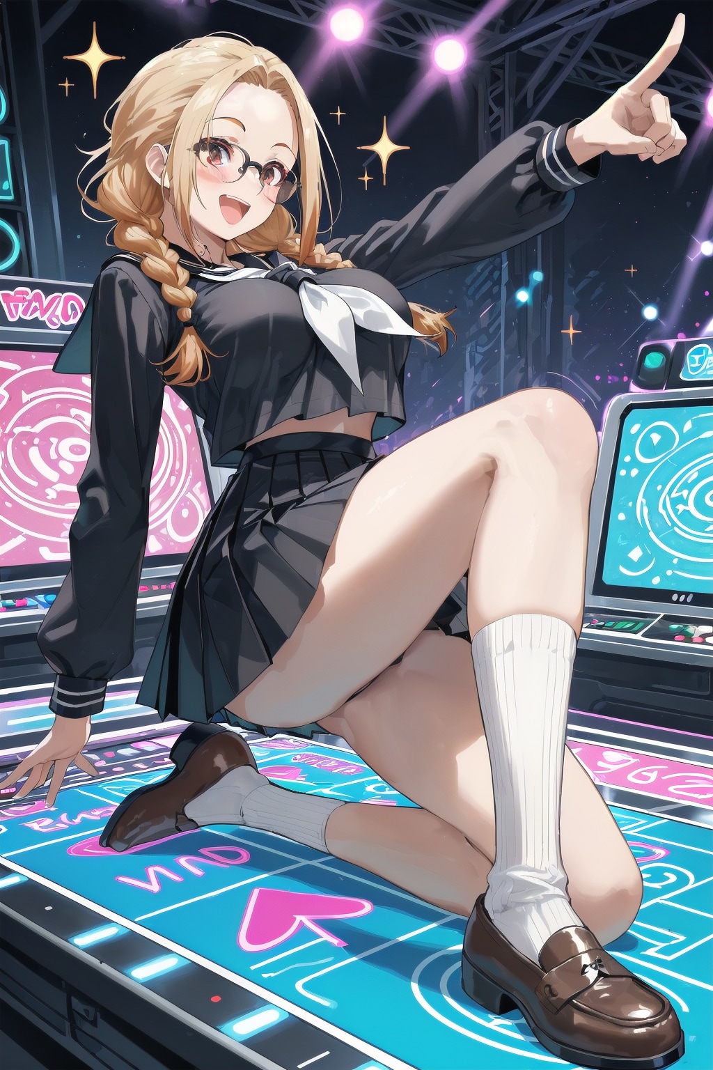 女体化眼鏡三つ編み好きのあるごす