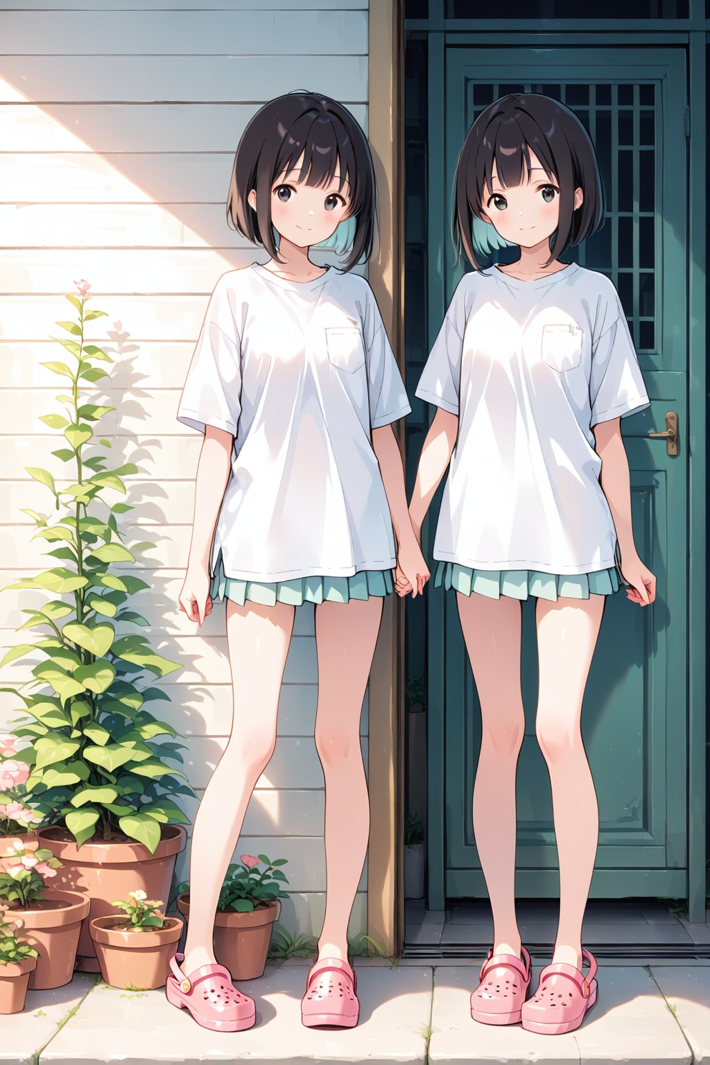 双子がでました