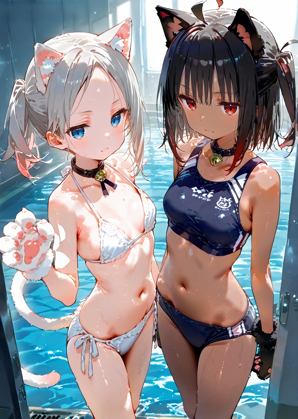 neko:水泳の授業