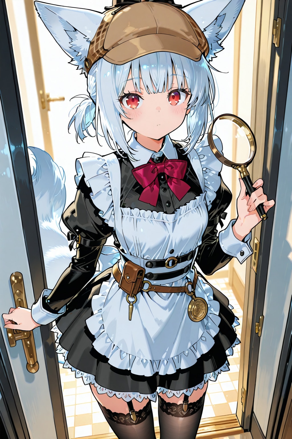 名探偵メイド | の人気AIイラスト・グラビア