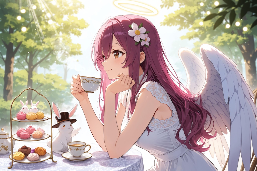 天使さんのティータイム