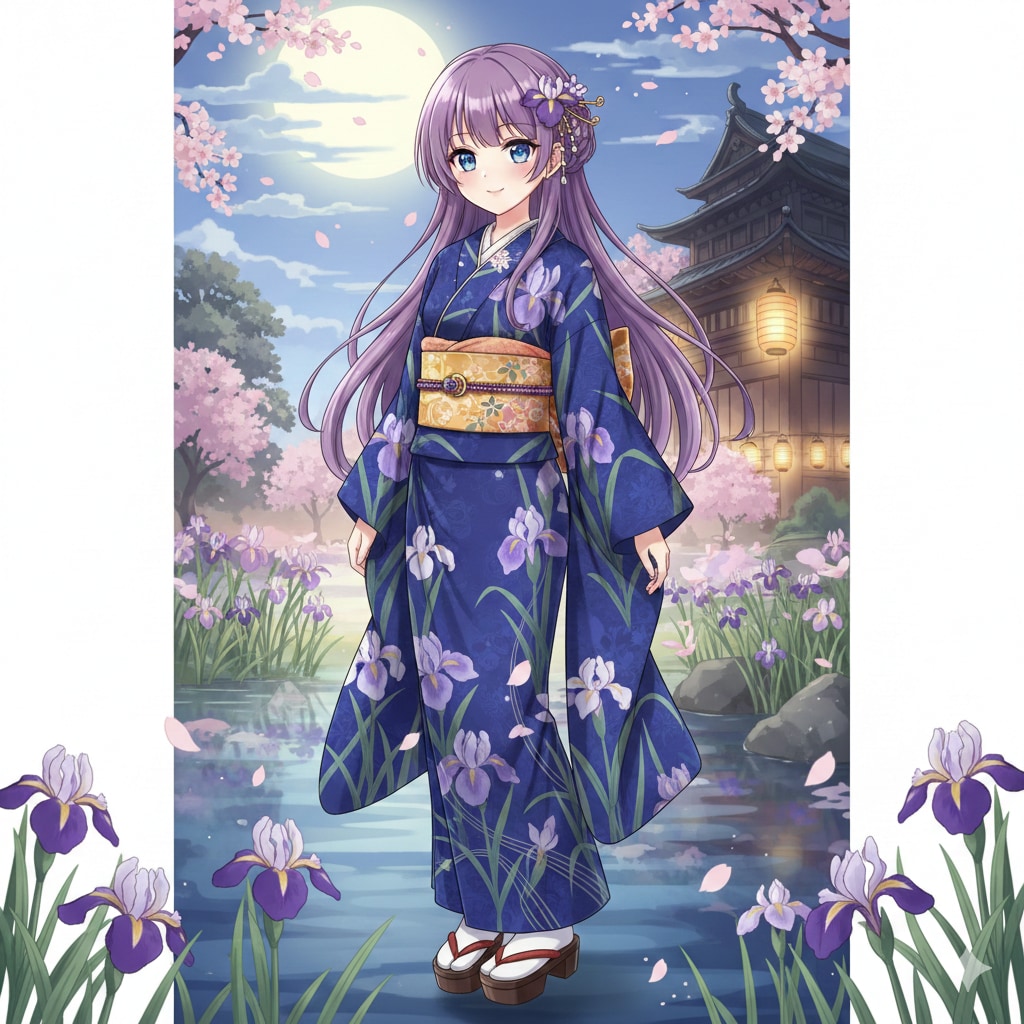 古典柄着物の女の子たち | の人気AIイラスト・グラビア