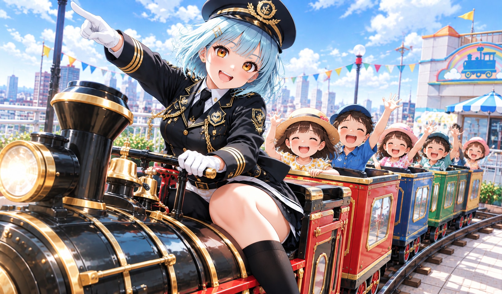 本日は「鉄道の日」 | の人気AIイラスト・グラビア