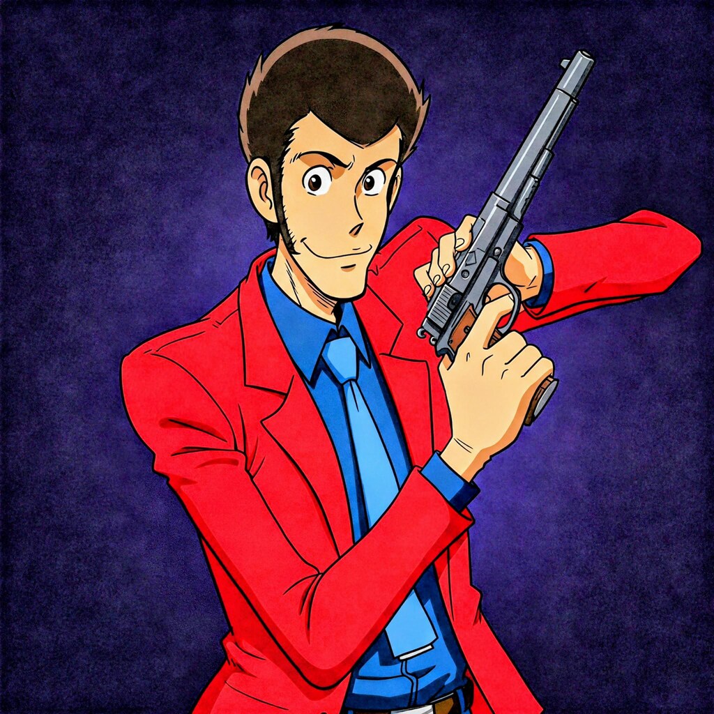 [Lupin III et le pistolet]