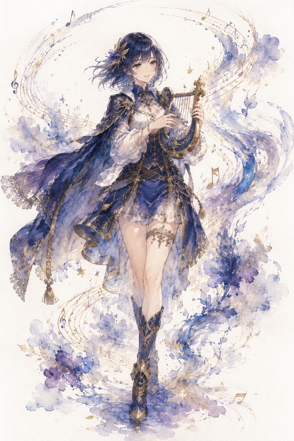 水彩風ファンタジー９職
