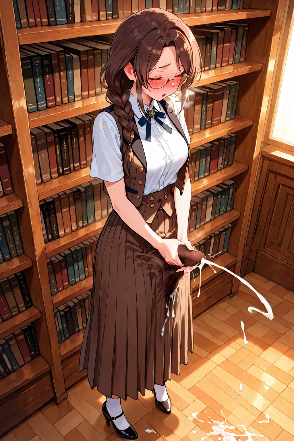Chikage Shiorihara becomes a futa