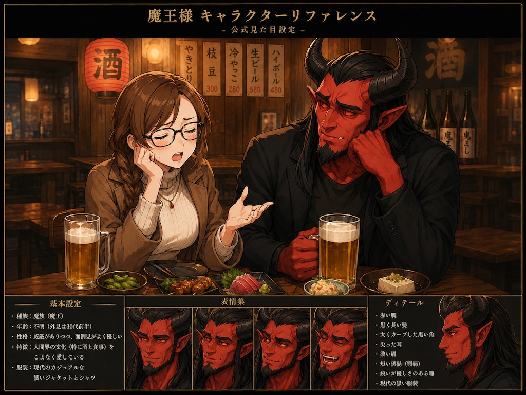 魔王様キャラクターリファレンス