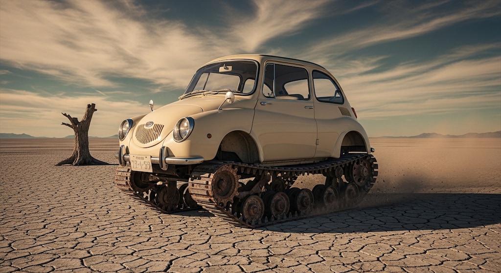 スバル360クローラー