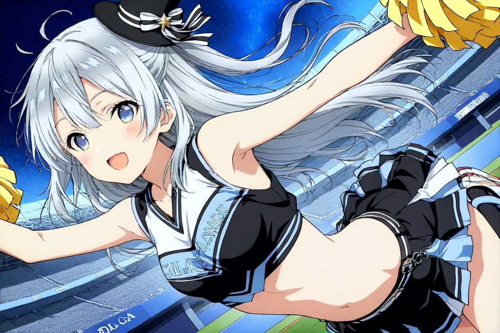 スタジアムに咲くツインテールの星