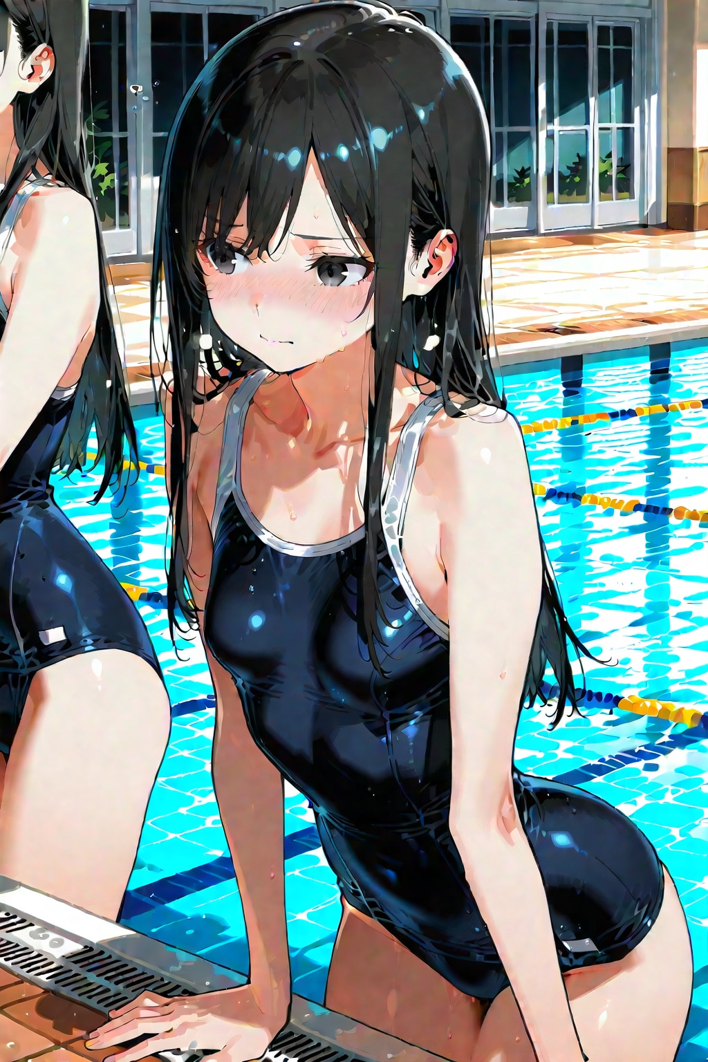 男子の視線が気になる…