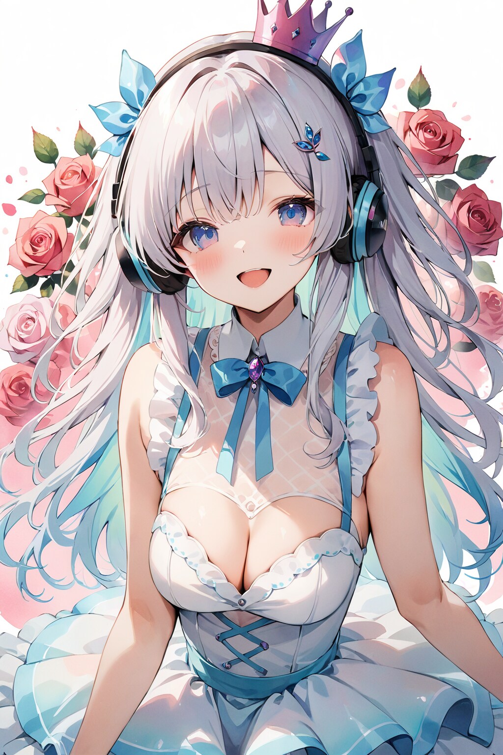 お気に入りの音楽を発見しご機嫌のお姫様