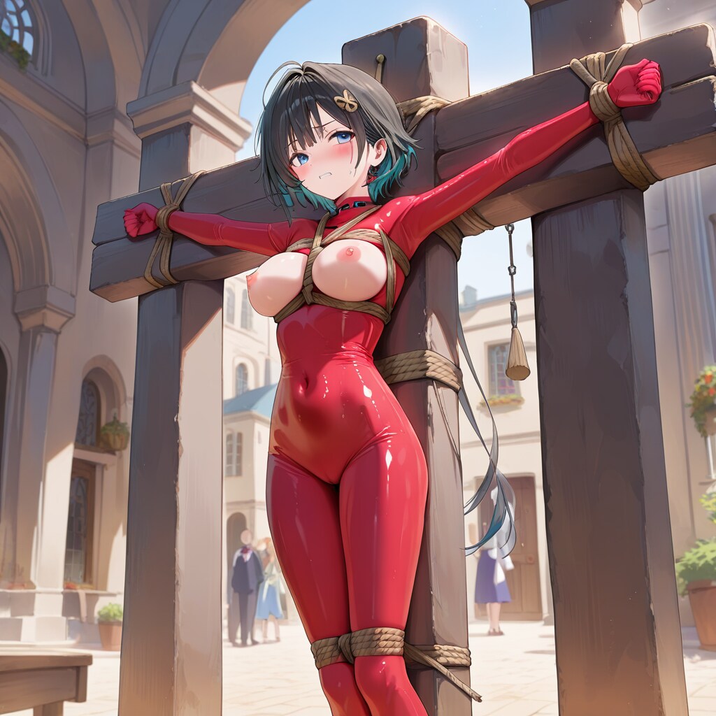 敗北したヒロイン