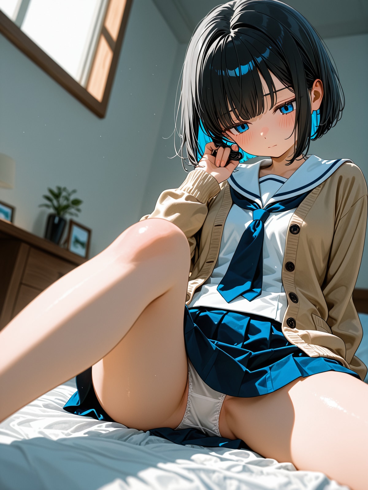 ナギサちゃんパンチラ