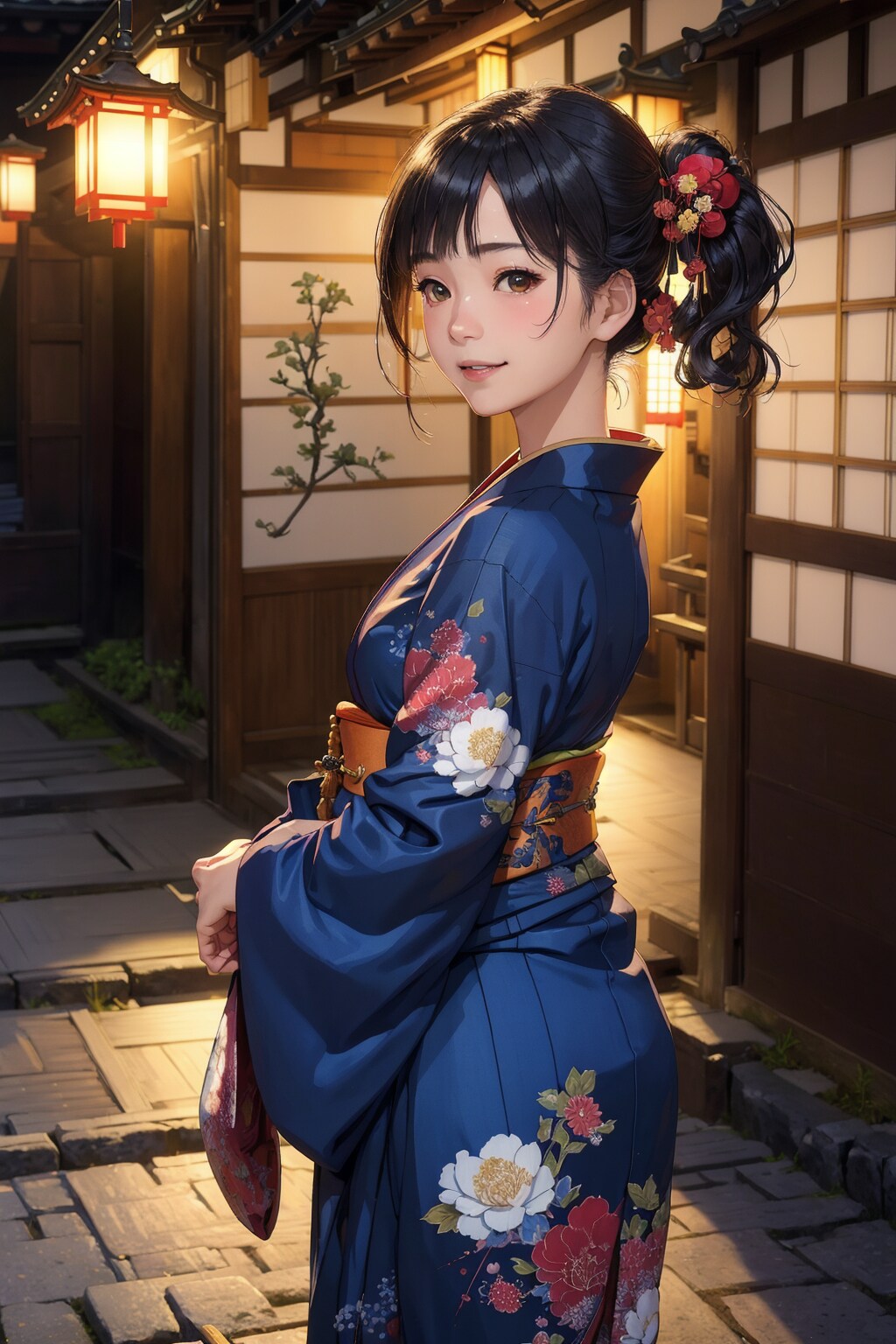 着物のお姉さん