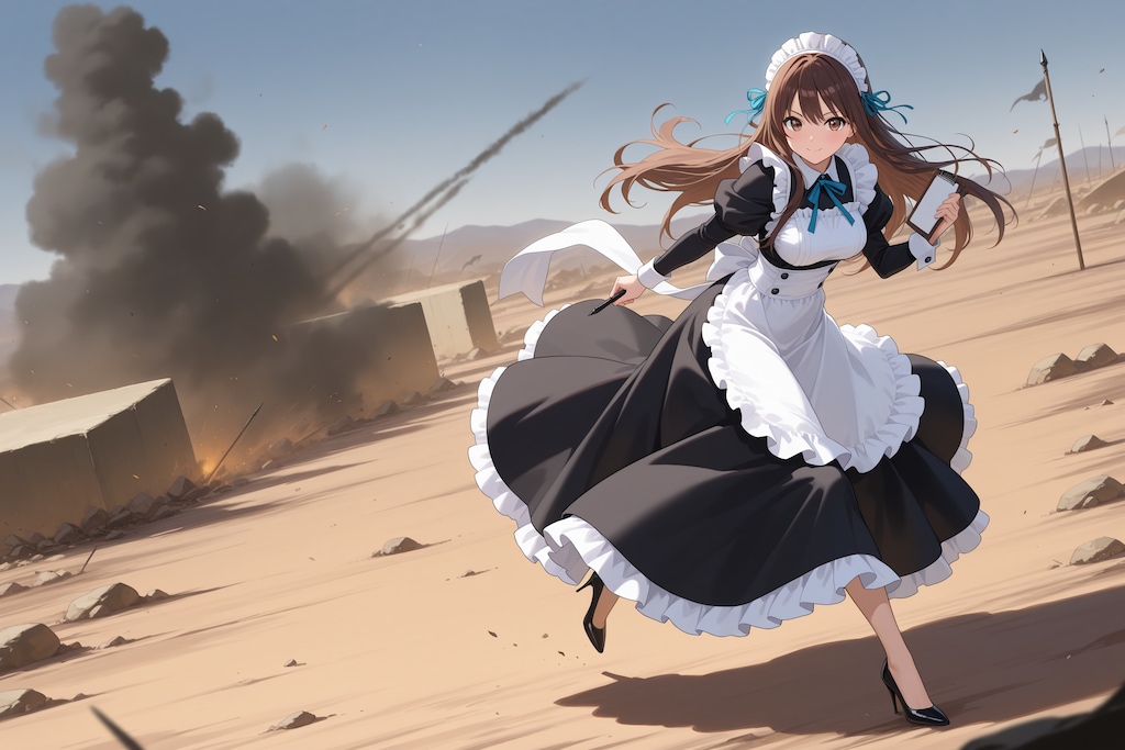 ペンは剣よりも強し！ 戦うメイド編集記者