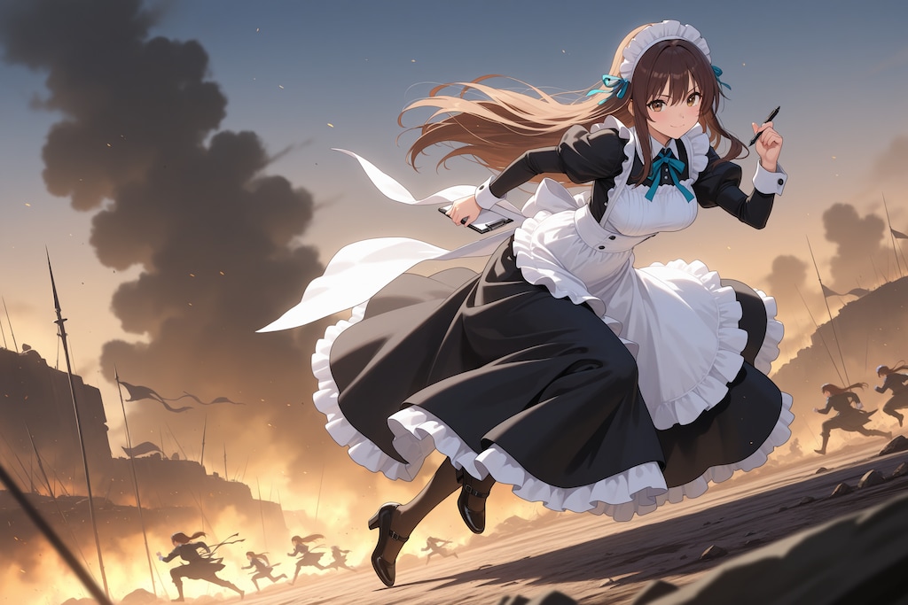 ペンは剣よりも強し！ 戦うメイド編集記者