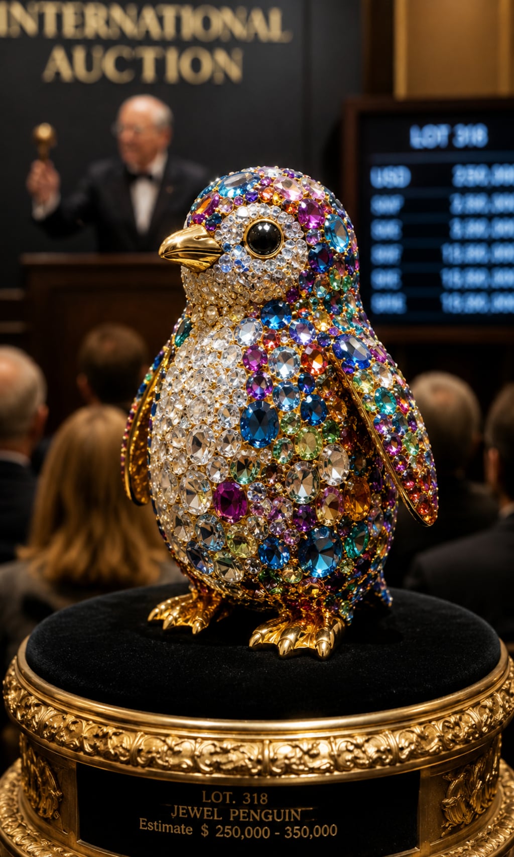 【宝石】金目のペンギンさん