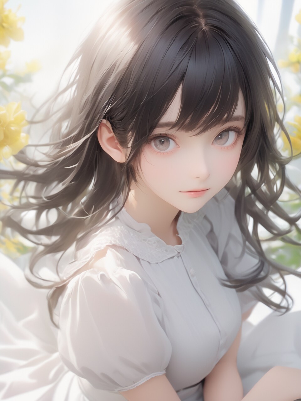 上目遣い女子XL