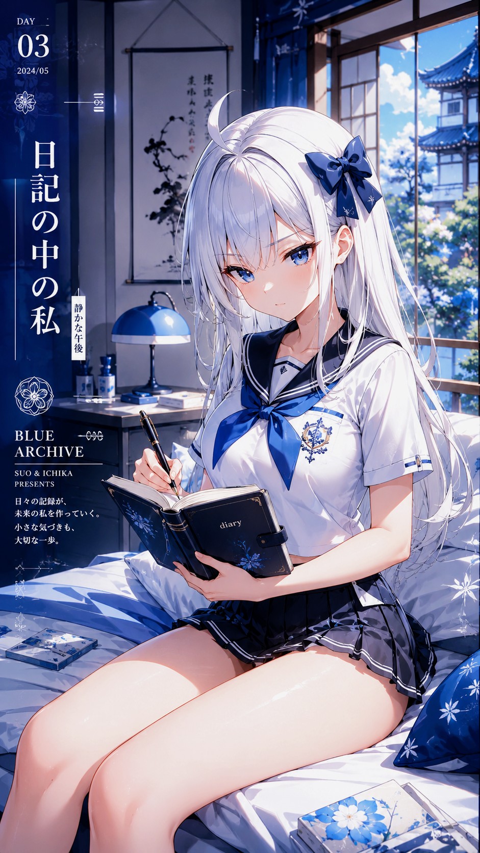 Chuー学生と日記📔183 | の人気AIイラスト・グラビア