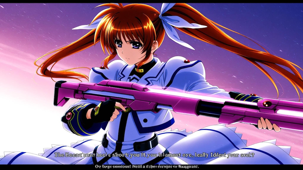 なのは➡　全力全開で‼