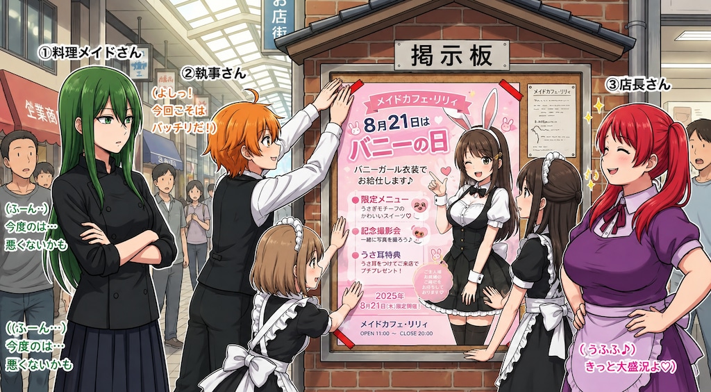 今度こそバッチリ！――8月21日はバニーの日！