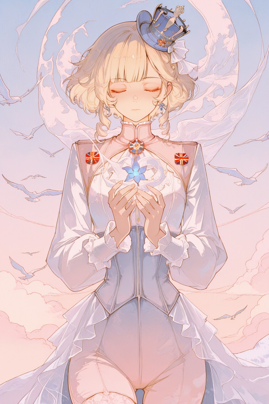 おはようございます！（APLICOTちゃん） | の人気AIイラスト・グラビア