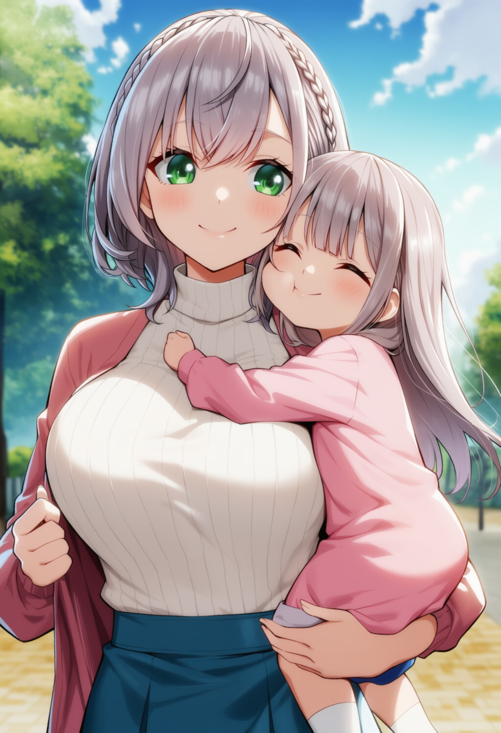 ロリとママの欲張りセット（白銀ノエル）